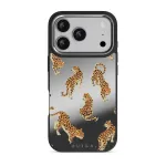 Pretty Kitty - iPhone 17 Pro Case, Elite Mirror Dark (MagSafe) / Silver