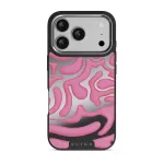 Popsicle - iPhone 17 Pro Case, Elite Mirror Dark (MagSafe) / Silver