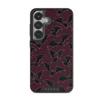 Midnight Visitor - Samsung Galaxy S25 Case, Elite Dark (Magnetic) / Silver