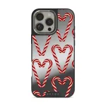 Candy Lane - iPhone 16 Pro Case, Elite Mirror Dark (MagSafe) / Silver