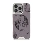 Pisces - iPhone 16 Pro Max Case, Elite Light (MagSafe) / Silver / Purple