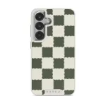 Retro Grid - Samsung Galaxy S25 Plus Case, Elite Light (Magnetic) / Silver