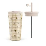 Honeycomb - Travel Mug, 500 ml / Flap & Straw Set