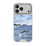 Retro Splash - iPhone 17 Pro Max Case, Elite Light (MagSafe) / Silver