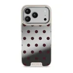 Aqua Mocha - iPhone 17 Pro Case, Elite Mirror Light (MagSafe) / Silver