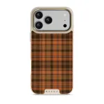 Autumn Plaid - iPhone 17 Pro Max Case, Elite Light (MagSafe) / Gold