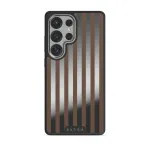 Tiramisu - Samsung Galaxy S25 Ultra Case, Elite Mirror Dark (Magnetic) / Silver