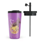 Pretty Purpose - Travel Mug, 500 ml / Flap & Straw Set
