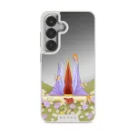 Sunrise - Samsung Galaxy S25 Case, Elite Mirror Light (Magnetic) / Silver