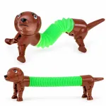 DACHSHUND dog anti-stress and sensory toy, stretchy dog ​​ZA6634