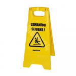 Hoiatusm&auml;rk &ndash; Ettevaatust libe pind (p&otilde;rand) Viipeteksti keel L&auml;tlane