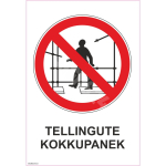 M&auml;rk Tellingute kokkupanek M&auml;rgi alus Alumiinium (neobond 2 mm) M&auml;rgi t&uuml;&uuml;p &uuml;hine m&auml;rk M&auml;rgi suurus 150x220 mm (koos tekstiga) Viipeteksti keel Eesti