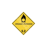 ADR m&auml;rk Orgaaniline peroksiid 5.2 klass / Organic peroxide 5.2 class M&auml;rgi alus Magnet M&auml;rgi t&uuml;&uuml;p &uuml;hine m&auml;rk M&auml;rgi suurus 300x300 mm (serva pikkus)