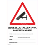 M&auml;rk Videovalve M&auml;rgi alus Kleebis M&auml;rgi t&uuml;&uuml;p &uuml;hine m&auml;rk M&auml;rgi suurus 150x220 mm (koos tekstiga) Viipeteksti keel Eesti M&auml;rgi variant v&otilde;imalusega kirjutada oma tekst