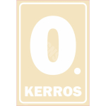 M&auml;rk Korruse numeratsioon - 0. korrus V&auml;rvus Beež M&auml;rgi alus Kleebis M&auml;rgi t&uuml;&uuml;p &uuml;hine m&auml;rk M&auml;rgi suurus 220 x 320 mm Viipeteksti keel Eesti