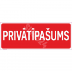 M&auml;rk Eravaldus M&auml;rgi alus Kleebis M&auml;rgi suurus 115 x 300 mm Viipeteksti keel L&auml;tlane