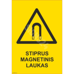 M&auml;rk Tugev magnetv&auml;li M&auml;rgi alus Kleebis M&auml;rgi t&uuml;&uuml;p &uuml;hine m&auml;rk M&auml;rgi suurus 70x100 mm (koos tekstiga) Viipeteksti keel Leedu