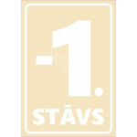 M&auml;rk Korruse numeratsioon - -1. korrus V&auml;rvus Beež M&auml;rgi alus Alumiinium (neobond 2 mm) M&auml;rgi t&uuml;&uuml;p &uuml;hine m&auml;rk M&auml;rgi suurus 220 x 320 mm Viipeteksti keel L&auml;tlane