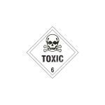 ADR m&auml;rk Toksiline klass 6 / Toxic class 6 M&auml;rgi alus Magnet M&auml;rgi t&uuml;&uuml;p &uuml;hine m&auml;rk M&auml;rgi suurus 250x250 mm (serva pikkus)
