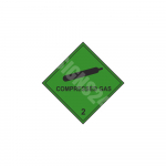 ADR m&auml;rk Surugaasi klass 2 / Compressed gas class 2 M&auml;rgi alus Magnet M&auml;rgi t&uuml;&uuml;p &uuml;hine m&auml;rk M&auml;rgi suurus 300x300 mm (serva pikkus)