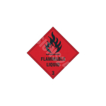 ADR m&auml;rk Tuleohtliku vedeliku klass 3 / Flammable liquid class 3 M&auml;rgi alus Alumiinium (neobond 2 mm) M&auml;rgi t&uuml;&uuml;p &uuml;hine m&auml;rk M&auml;rgi suurus 250x250 mm (serva pikkus)