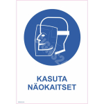 M&auml;rk Kasuta n&auml;okaitset M&auml;rgi alus Kleebis M&auml;rgi t&uuml;&uuml;p &uuml;hine m&auml;rk M&auml;rgi suurus 150x220 mm (koos tekstiga) Viipeteksti keel Eesti
