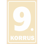 M&auml;rk Korruse numeratsioon - 9. korrus V&auml;rvus Beež M&auml;rgi alus Alumiinium (neobond 2 mm) M&auml;rgi t&uuml;&uuml;p luminestsentsm&auml;rk M&auml;rgi suurus 220 x 320 mm Viipeteksti keel Eesti