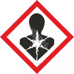 M&auml;rk Tervisele ohtlik M&auml;rgi alus Plastik (vahustatud PVC 2 mm) M&auml;rgi t&uuml;&uuml;p &uuml;hine m&auml;rk M&auml;rgi suurus 148x210 mm (serva pikkus x laius)