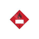 ADR m&auml;rk Tuleohtlik numbriga klass 3 / Flammable with number class 3 M&auml;rgi alus Magnet M&auml;rgi t&uuml;&uuml;p &uuml;hine m&auml;rk M&auml;rgi suurus 300x300 mm (serva pikkus)