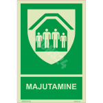 M&auml;rk majutamine M&auml;rgi alus Alumiinium (neobond 2 mm) M&auml;rgi t&uuml;&uuml;p luminestsentsm&auml;rk M&auml;rgi suurus 150x220 mm (koos tekstiga) Viipeteksti keel Eesti