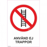 M&auml;rk Ronimine keelatud M&auml;rgi alus Alumiinium (neobond 2 mm) M&auml;rgi t&uuml;&uuml;p &uuml;hine m&auml;rk M&auml;rgi suurus 150x220 mm (koos tekstiga) Viipeteksti keel Rootsi