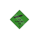 ADR m&auml;rk Mittes&uuml;ttiva gaasi klass 2/ Non flammable gas class 2 M&auml;rgi alus Alumiinium (neobond 2 mm) M&auml;rgi t&uuml;&uuml;p &uuml;hine m&auml;rk M&auml;rgi suurus 250x250 mm (serva pikkus)