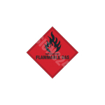 ADR m&auml;rk Tuleohtlik gaas / Flammable gas M&auml;rgi alus Plastik (vahustatud PVC 2 mm) M&auml;rgi t&uuml;&uuml;p &uuml;hine m&auml;rk M&auml;rgi suurus 300x300 mm (serva pikkus)