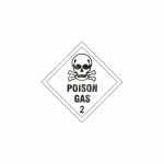 ADR m&auml;rk M&uuml;rgine gaas Klass 2 / Poison gas class 2 M&auml;rgi alus Magnet M&auml;rgi t&uuml;&uuml;p &uuml;hine m&auml;rk M&auml;rgi suurus 300x300 mm (serva pikkus)