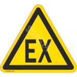 M&auml;rk Plahvatusohtlik keskkond M&auml;rgi alus Kleebis M&auml;rgi t&uuml;&uuml;p &uuml;hine m&auml;rk M&auml;rgi suurus 690 mm