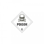 ADR m&auml;rk M&uuml;rk 6 klass / Poison class 6 M&auml;rgi alus Magnet M&auml;rgi t&uuml;&uuml;p &uuml;hine m&auml;rk M&auml;rgi suurus 300x300 mm (serva pikkus)
