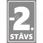 M&auml;rk Korruse numeratsioon - -2. korrus V&auml;rvus Hall M&auml;rgi alus Alumiinium (neobond 2 mm) M&auml;rgi t&uuml;&uuml;p luminestsentsm&auml;rk M&auml;rgi suurus 220 x 320 mm Viipeteksti keel L&auml;tlane