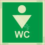 M&auml;rk WC Tualett M&auml;rgi alus Plastik (vahustatud PVC 2 mm) M&auml;rgi t&uuml;&uuml;p luminestsentsm&auml;rk M&auml;rgi suurus 200x200 mm M&auml;rgi variant meeste omad