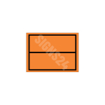 ADR m&auml;rk Oranž signaalm&auml;rk ilma numbrita veoautodele / ADR Orange signaling for trucks M&auml;rgi alus Plastik (vahustatud PVC 2 mm) M&auml;rgi t&uuml;&uuml;p &uuml;hine m&auml;rk M&auml;rgi suurus 300 x 400 mm