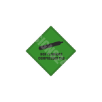 ADR m&auml;rk Mittes&uuml;ttiv surugaas / Non flammable compressed gas M&auml;rgi alus Kleebis M&auml;rgi t&uuml;&uuml;p &uuml;hine m&auml;rk M&auml;rgi suurus 250x250 mm (serva pikkus)