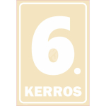M&auml;rk Korruse numeratsioon - 6. korrus V&auml;rvus Beež M&auml;rgi alus Kleebis M&auml;rgi t&uuml;&uuml;p &uuml;hine m&auml;rk M&auml;rgi suurus 220 x 320 mm Viipeteksti keel Eesti