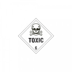 ADR m&auml;rk Toksiline klass 6 / Toxic class 6 M&auml;rgi alus Magnet M&auml;rgi t&uuml;&uuml;p &uuml;hine m&auml;rk M&auml;rgi suurus 300x300 mm (serva pikkus)