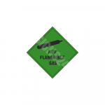 ADR m&auml;rk Mittes&uuml;ttiv gaas / Non flammable gas M&auml;rgi alus Magnet M&auml;rgi t&uuml;&uuml;p &uuml;hine m&auml;rk M&auml;rgi suurus 300x300 mm (serva pikkus)