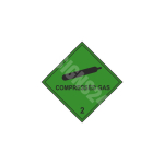 ADR m&auml;rk Surugaasi klass 2 / Compressed gas class 2 M&auml;rgi alus Alumiinium (neobond 2 mm) M&auml;rgi t&uuml;&uuml;p &uuml;hine m&auml;rk M&auml;rgi suurus 300x300 mm (serva pikkus)