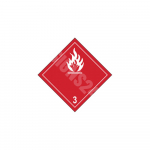 ADR m&auml;rk Tuleohtlike vedelike klass 3 / Flammable liquids class 3 M&auml;rgi alus Magnet M&auml;rgi t&uuml;&uuml;p &uuml;hine m&auml;rk M&auml;rgi suurus 300x300 mm (serva pikkus)