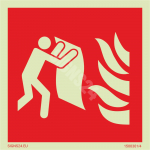 M&auml;rk Tulekustutustekk M&auml;rgi alus Alumiinium (neobond 2 mm) M&auml;rgi t&uuml;&uuml;p luminestsentsm&auml;rk M&auml;rgi suurus 600x600 mm