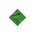 ADR m&auml;rk Mittes&uuml;ttiva gaasi klass 2/ Non flammable gas class 2 M&auml;rgi alus Magnet M&auml;rgi t&uuml;&uuml;p &uuml;hine m&auml;rk M&auml;rgi suurus 300x300 mm (serva pikkus)