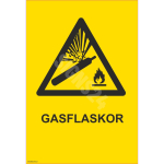 M&auml;rk Gaasiballoonid M&auml;rgi alus Plastik (vahustatud PVC 2 mm) M&auml;rgi t&uuml;&uuml;p &uuml;hine m&auml;rk M&auml;rgi suurus 150x220 mm (koos tekstiga) Viipeteksti keel Rootsi