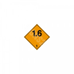 ADR m&auml;rk Plahvatusohtlik 1.6 klass / Explosive class 1.6 M&auml;rgi alus Magnet M&auml;rgi t&uuml;&uuml;p &uuml;hine m&auml;rk M&auml;rgi suurus 300x300 mm (serva pikkus)