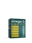 Parene OMEGA-3 kala&otilde;li + vitamiinid D3 + K2 + E kapslid, 60 tk.